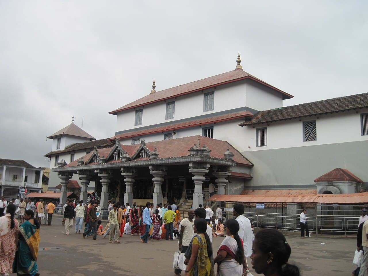 Dharmasthala Sri Manjunatha Swamy Temple Entrance